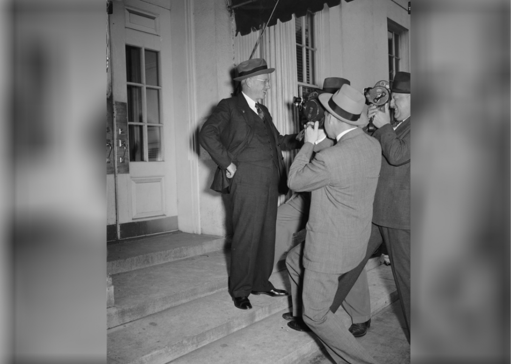 1936: Alf Landon runs against FDR